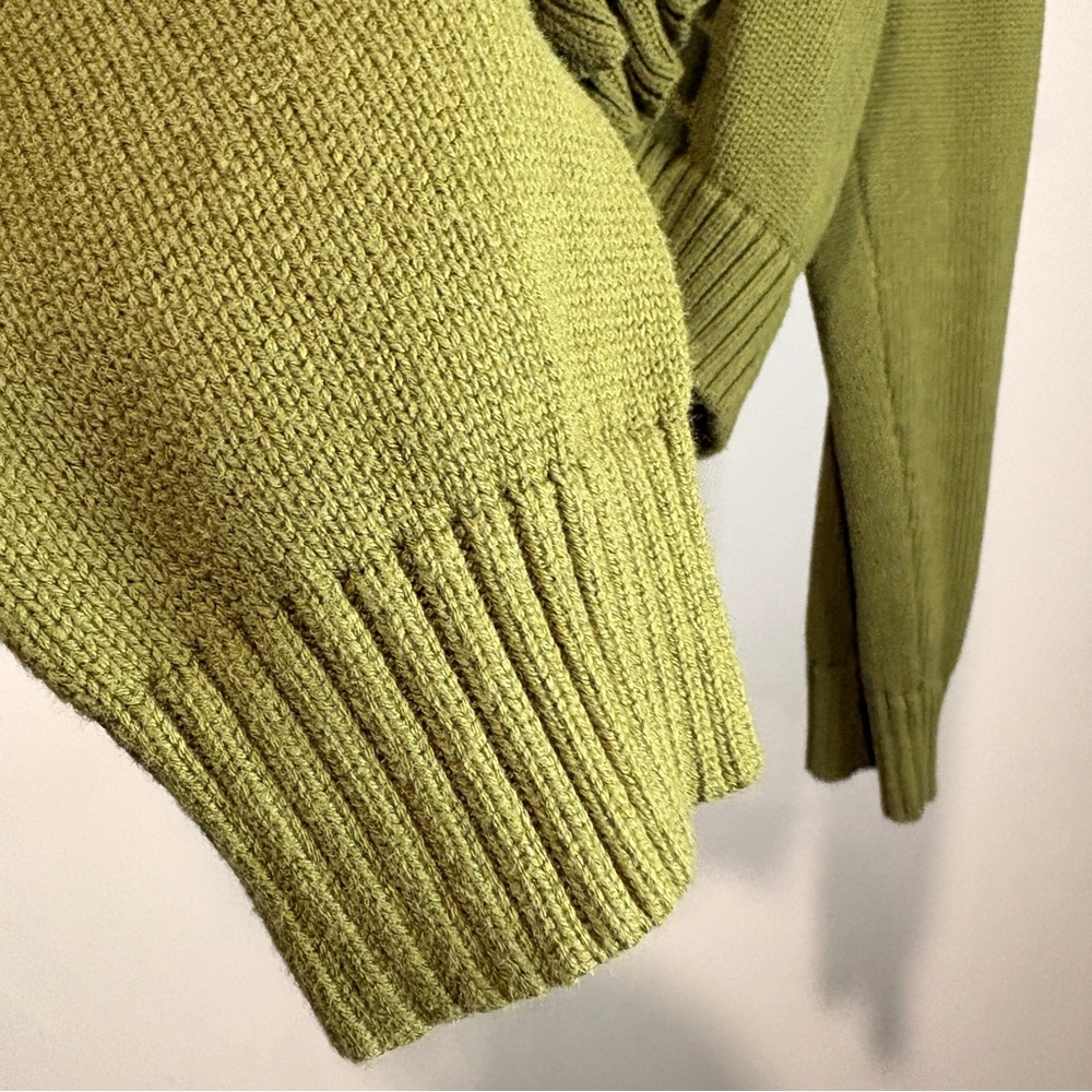 Forever 21 Green Ruffle Sweater - Picture 6 of 11